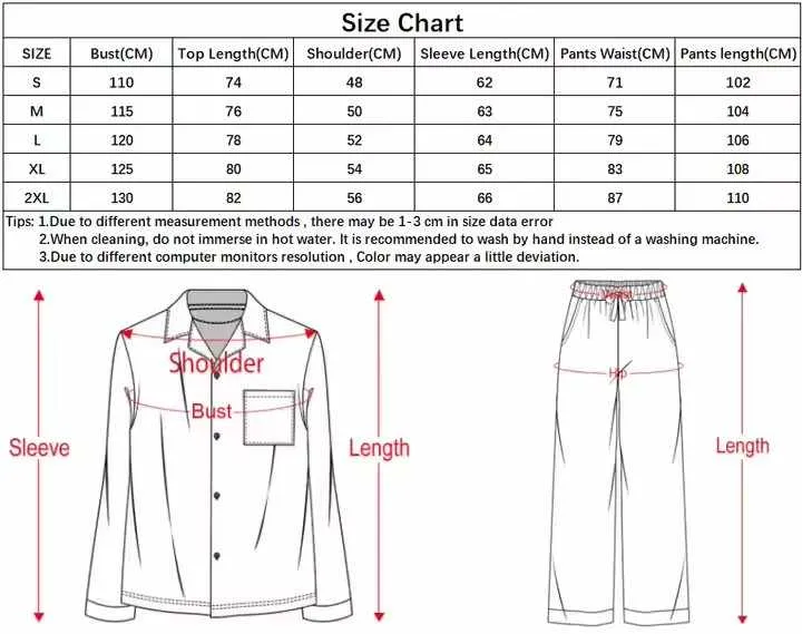 طباعة حسب الطلب مخصص الرجال . Custom Print Men's Pajama Sets Long