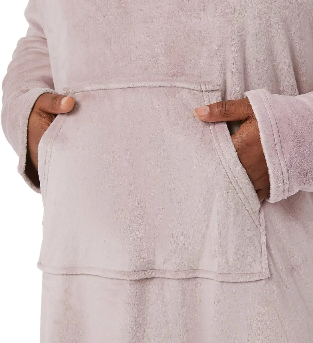 32 Degrees Heat Women's Hooded Cozy Plush Sleep Lounger