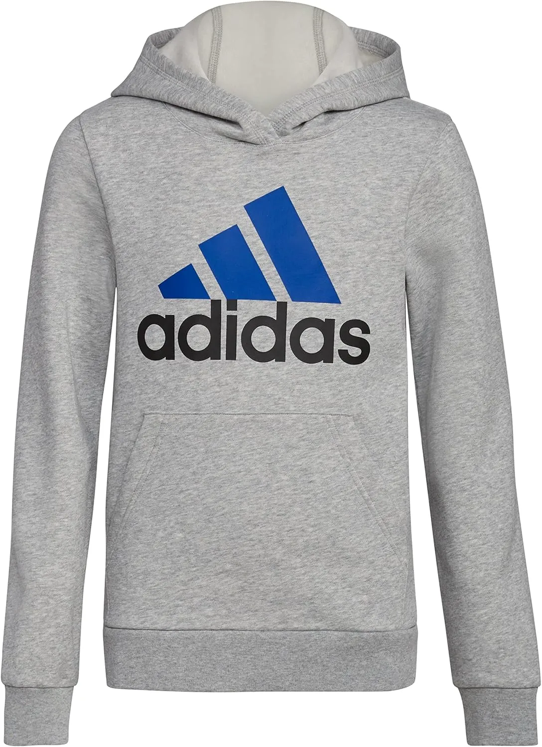 adidas Boys' Long Sleeve Fleece Pullover Hoodie