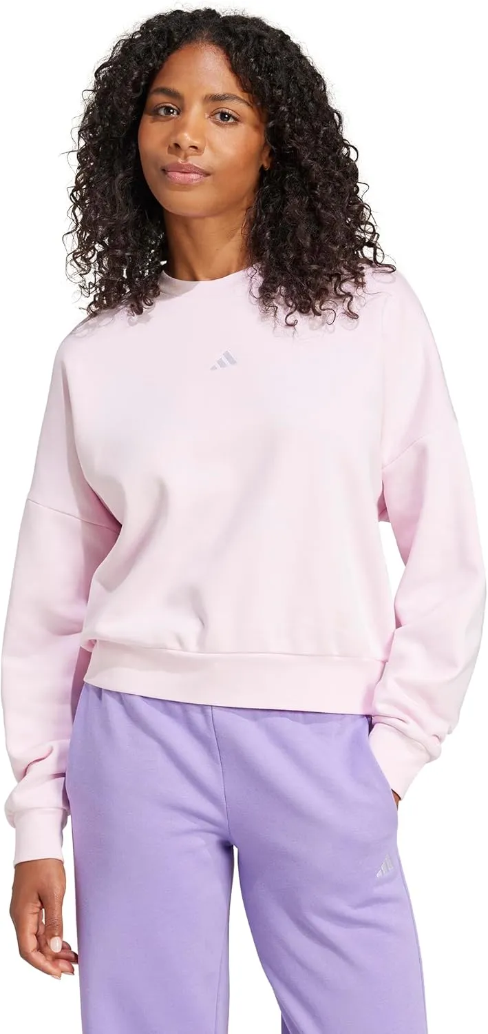 adidas Women's Essentials Small Logo Feel Cozy Sweatshirt