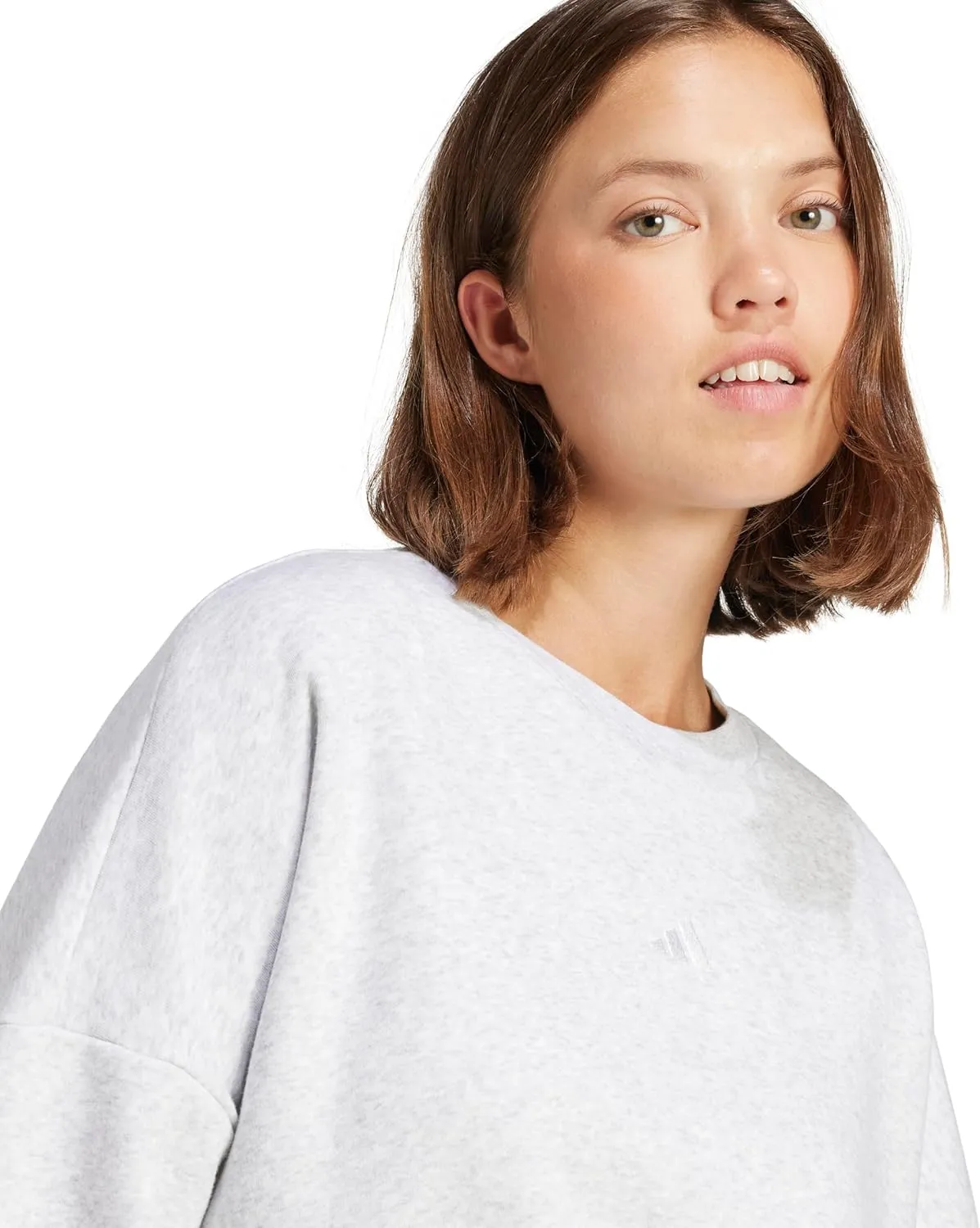 adidas Women's Essentials Small Logo Feel Cozy Sweatshirt