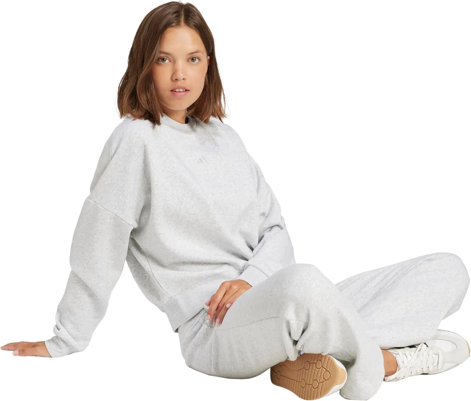 adidas Women's Essentials Small Logo Feel Cozy Sweatshirt