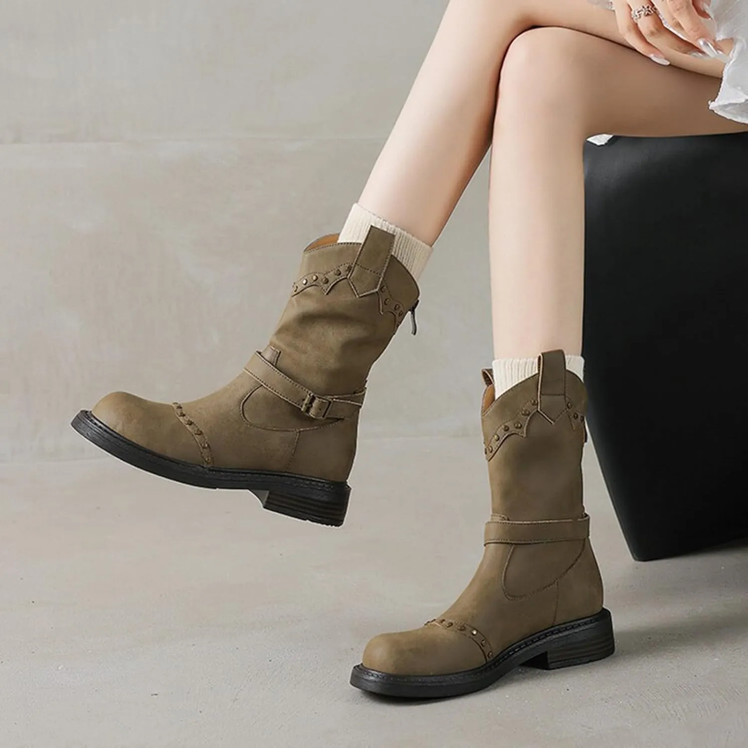 Ankle Boots for Men Women Booties Ankle Black Cowboy Boots for Women Bianca Wedge Bootie Ankle Boots for Women Dressy Ankle Boots Women Leather