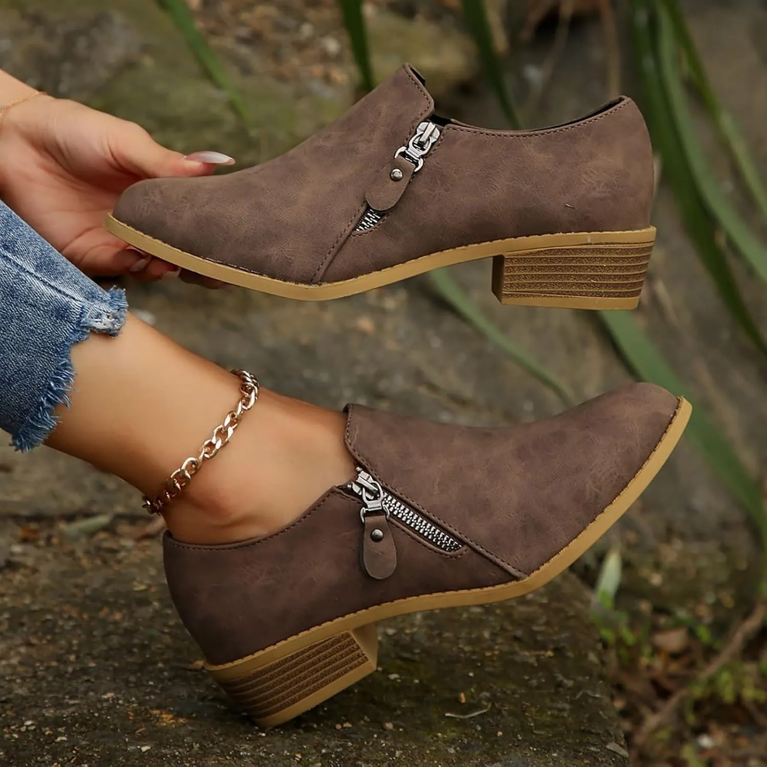 Ankle Boots for Women Tan Boots for Women Black Leather Boots for Women Leather Winter Boots Woman Black Ankle Boots for Women Chunky Heel White Cowboy Ankle Boots Men