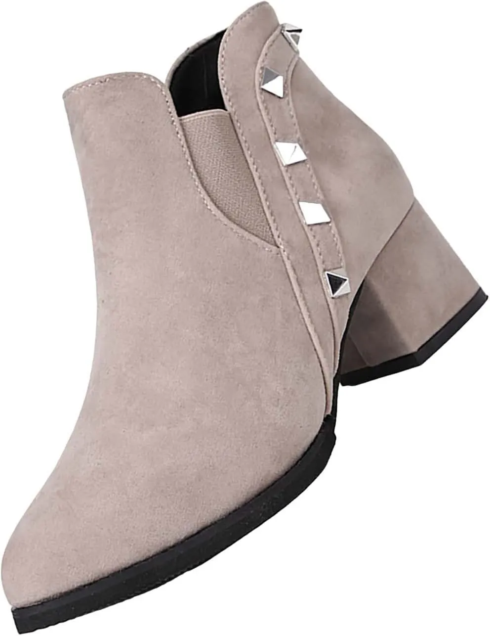 Ankle Boots Men Square Toe Ankle Boots Lace Up Ankle Boots for Women Boots for Skinny Legs Boots for Women Ankle Booties Low Heel Boot for Sprained Ankle