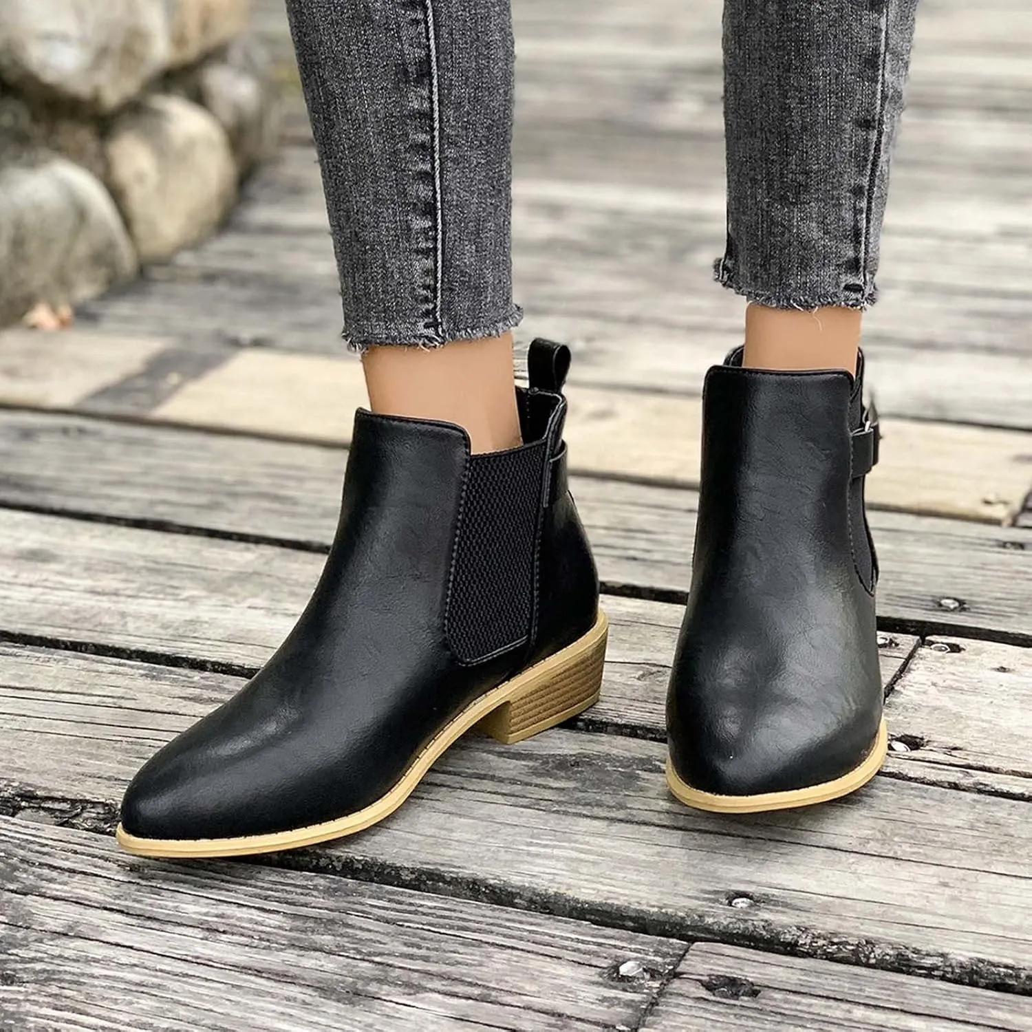 Ankle Cowboy Boots for Women Womens Fall Boots 2024 Gray Boots Heeled Combat Boots for Women Womens Ankle Boots Black Brown Ankle Boots for Women