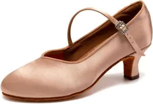 AOQUNFS Ballroom Dance Shoes Women Closed Toe Salsa Latin Dance Shoes,Model 3525