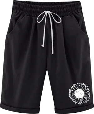 Athletic Shorts for Women Pants Shorts Lacing Beach Workout with Pocket Five Point Lighweight Athletic Shorts for