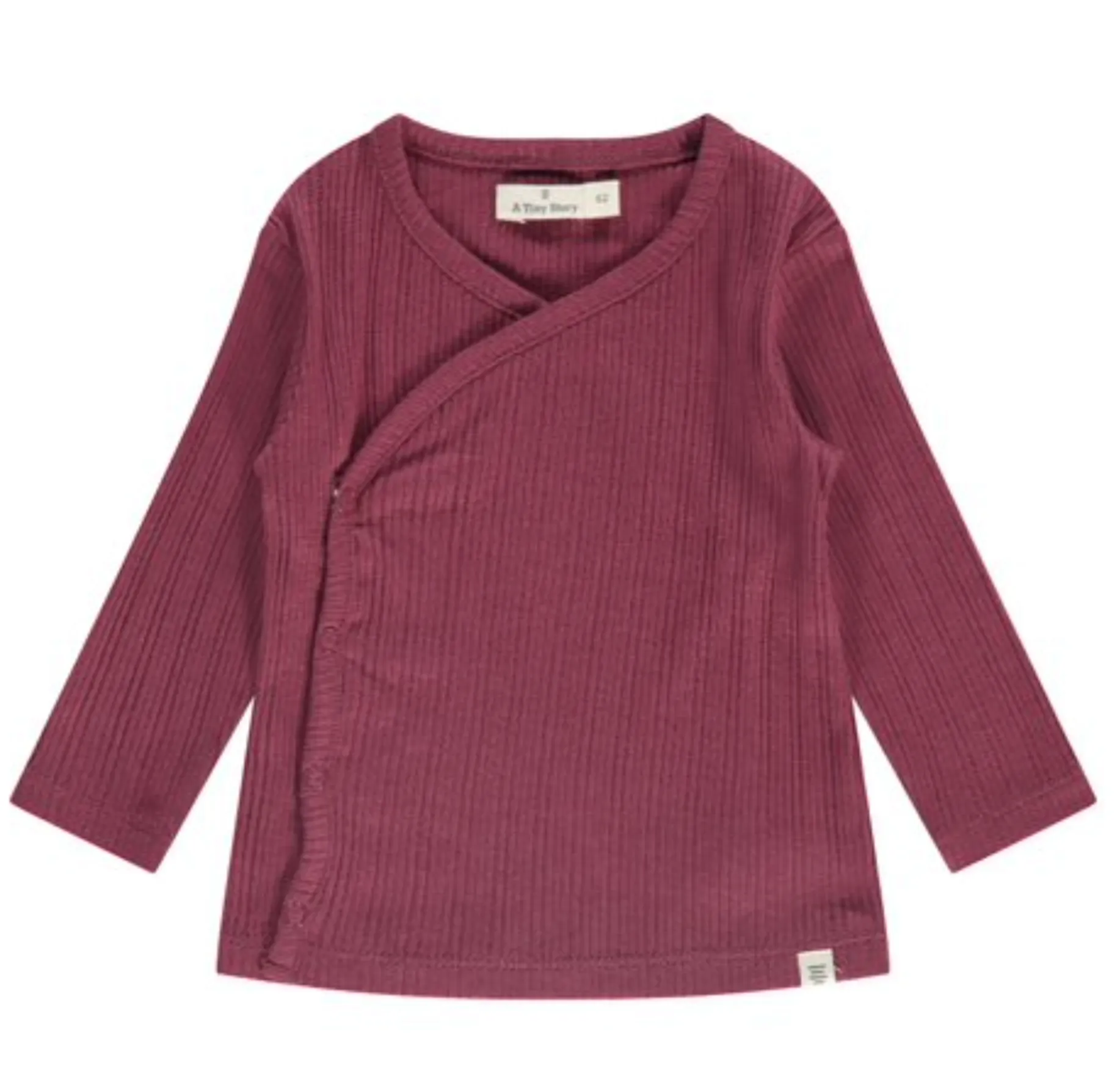 Babyface Cranberry Long Sleeve Kimono Style