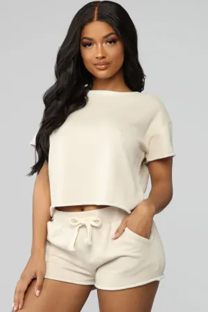 Back It Up Lounge Set - Beige