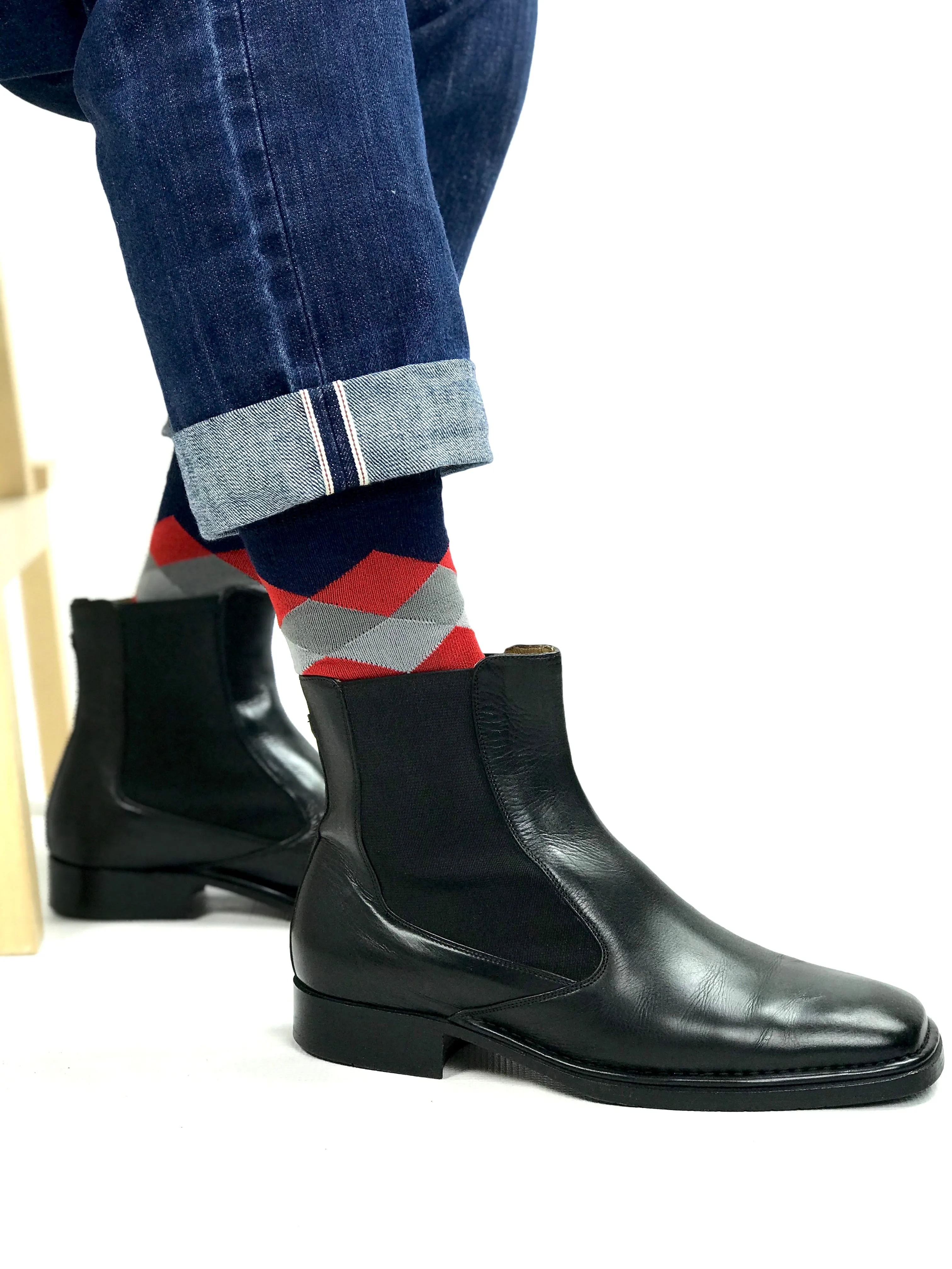 BALLY Black Leather Chelsea Boots SIZE US 9