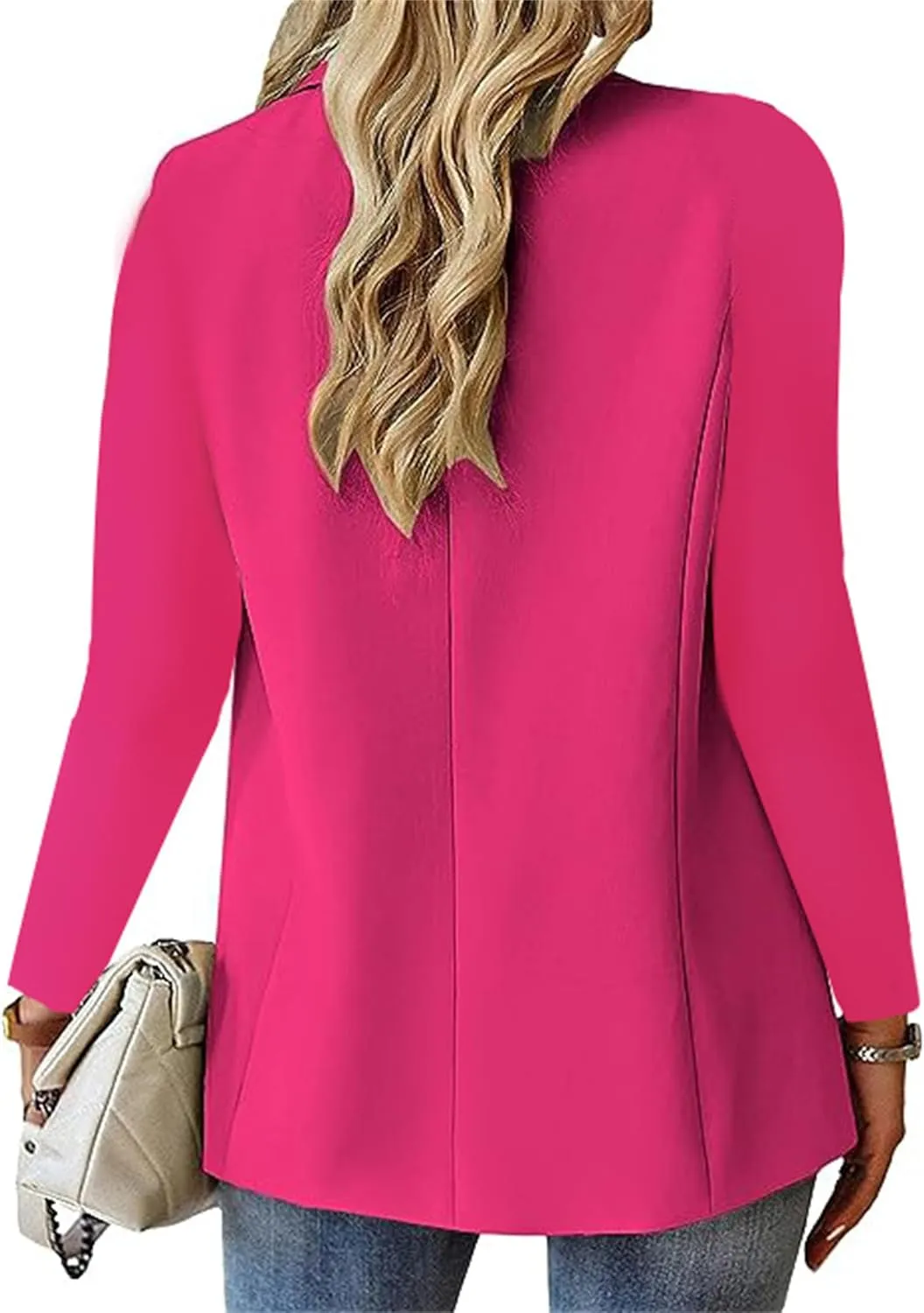 Blazers for Women Business Lapel Collar Long Sleeve Jacket Suit Blazer Work Office Suit Jackets Fashion Elegant Coat