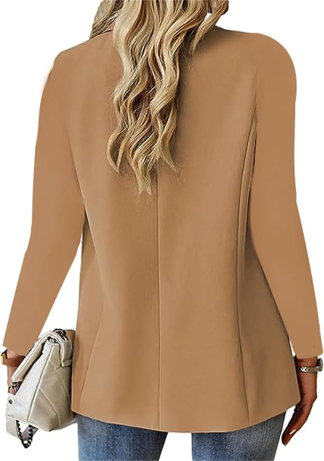 Blazers for Women Business Lapel Collar Long Sleeve Jacket Suit Blazer Work Office Suit Jackets Fashion Elegant Coat