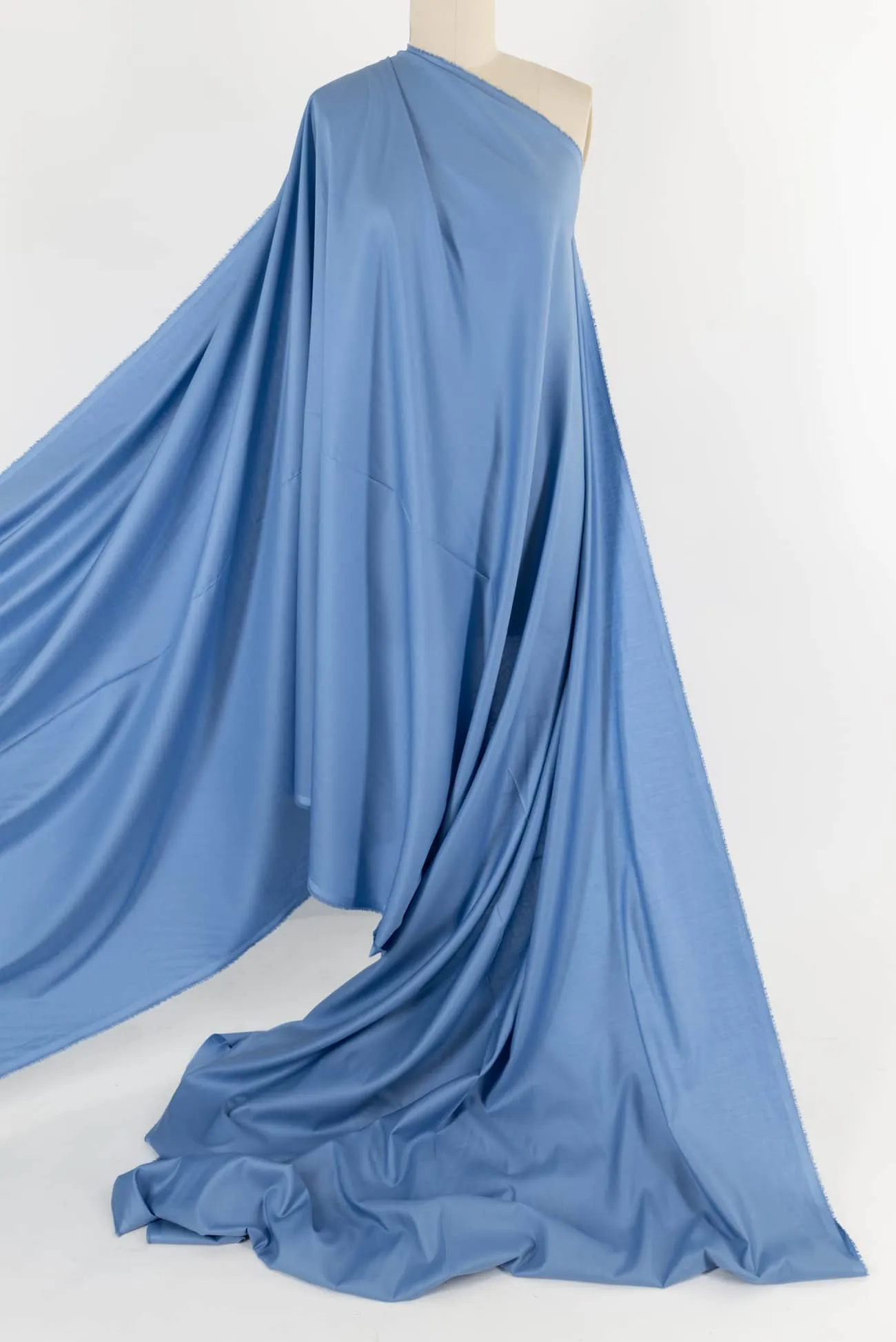 Blithe Blue Cotton Woven