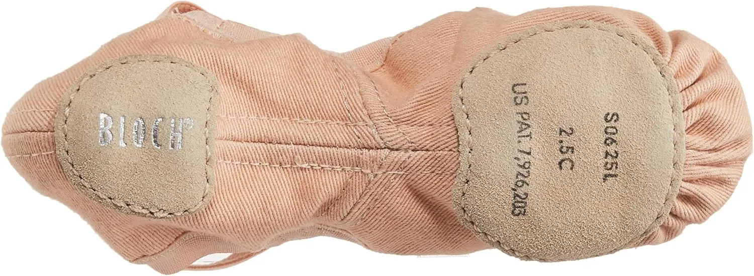 Bloch Women's Dance Synchrony Split Sole Stretch Canvas Ballet Slipper/Shoe
