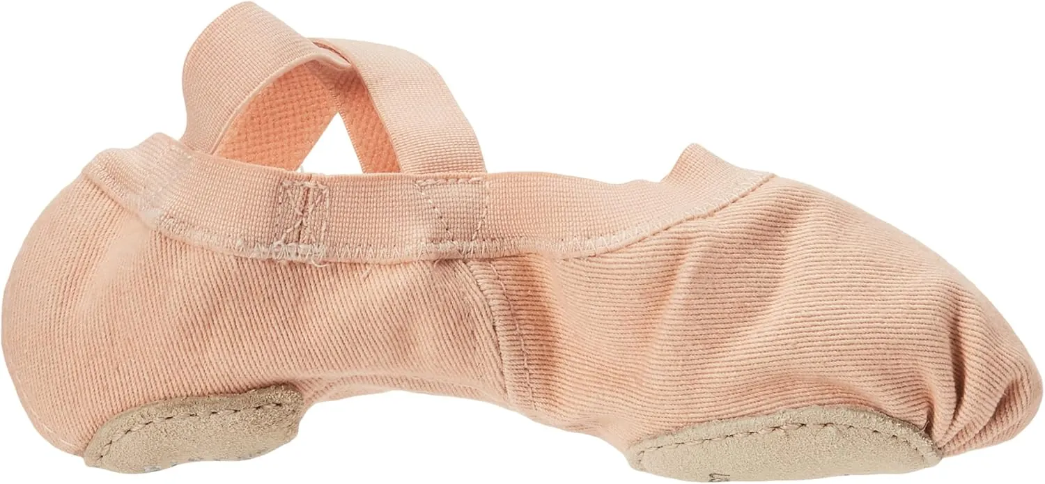 Bloch Women's Dance Synchrony Split Sole Stretch Canvas Ballet Slipper/Shoe