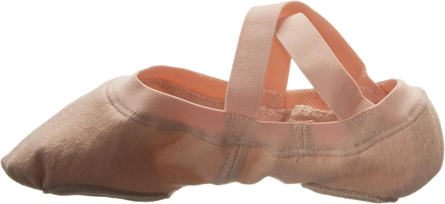 Bloch Women's Dance Synchrony Split Sole Stretch Canvas Ballet Slipper/Shoe