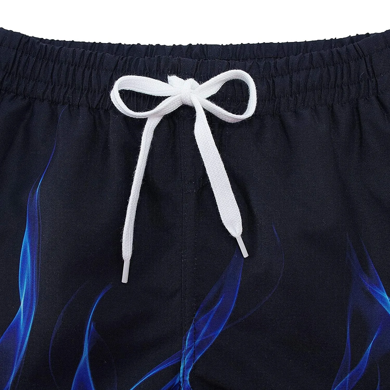 Blue Flame Funny Boy Swim Trunk
