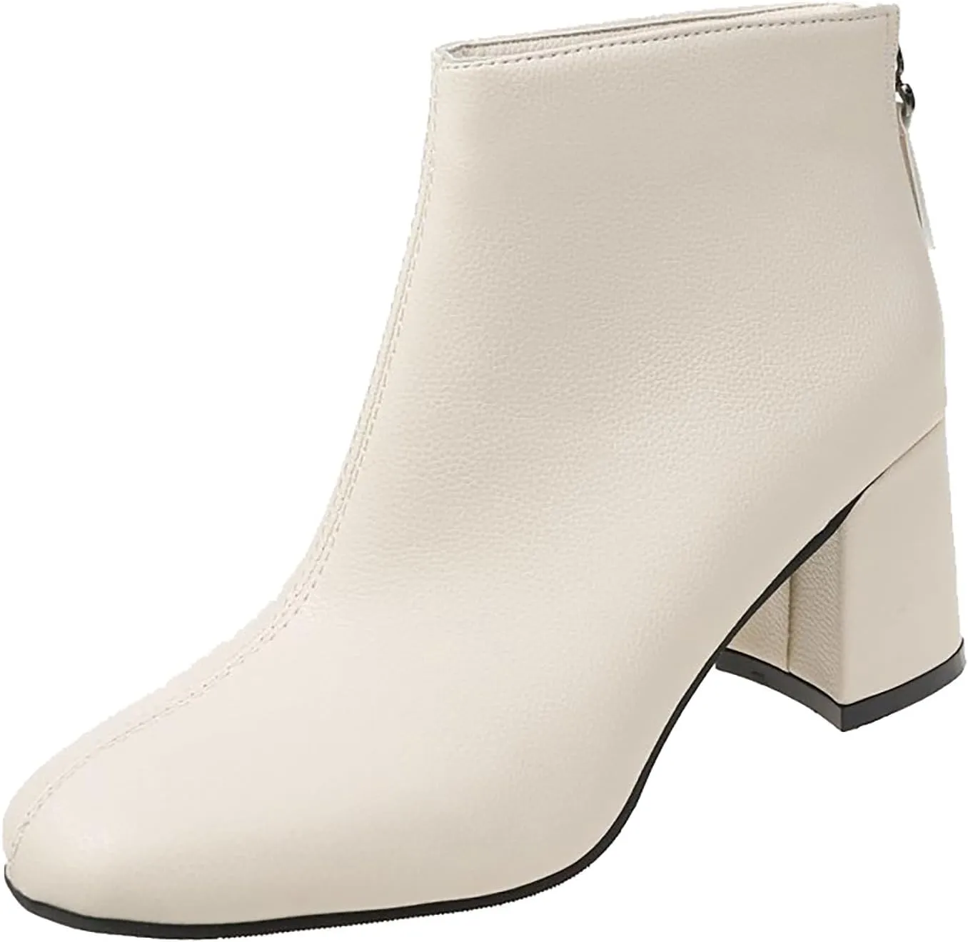 Boots Women Fall Boots for Women Womens Leather Booties Botas De Piel Para Mujer Elegantes Ankle Cowboy Boots for Women Wide Width Women's Shoes Size 11 Wide Width