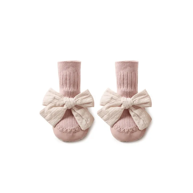 Bowknot Princess First Walker Sock Shoes