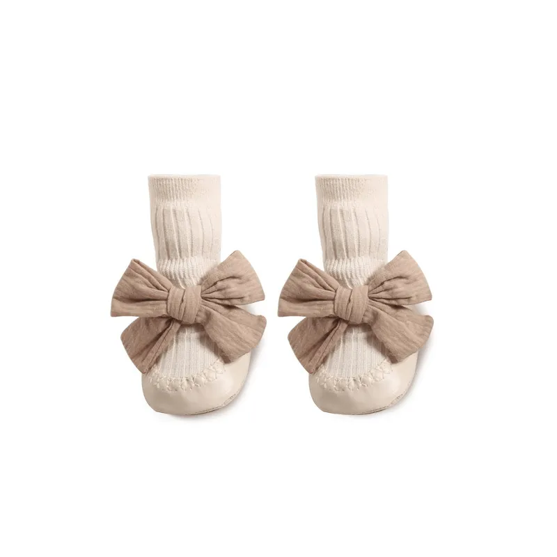 Bowknot Princess First Walker Sock Shoes