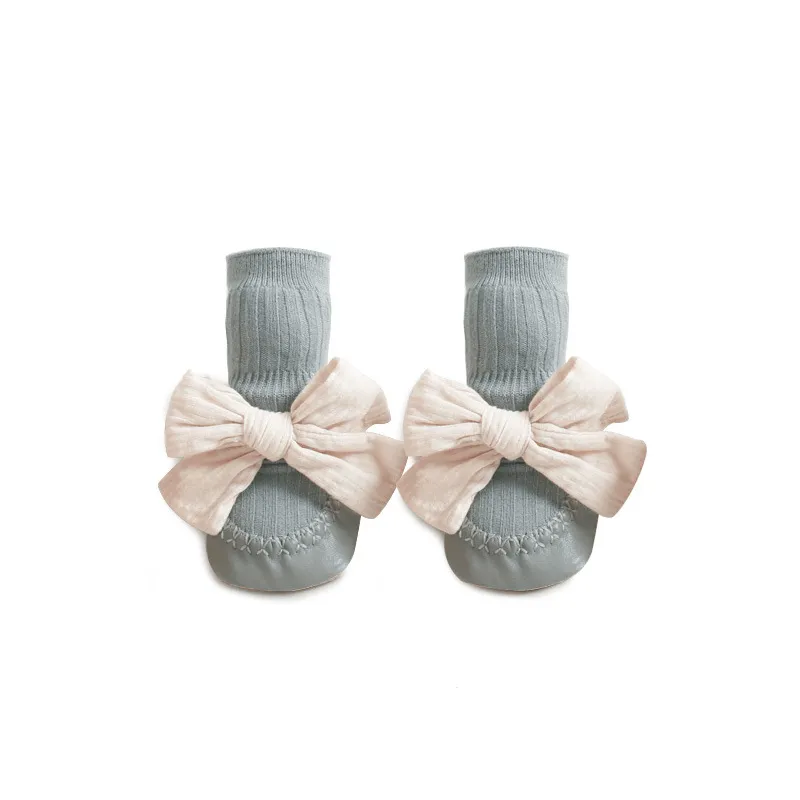 Bowknot Princess First Walker Sock Shoes
