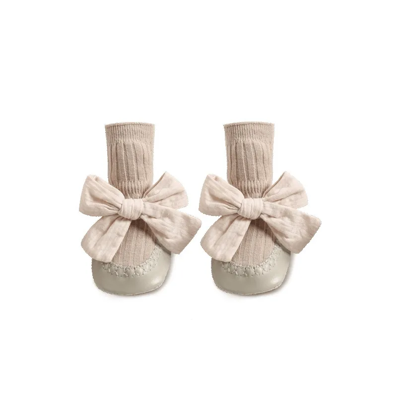Bowknot Princess First Walker Sock Shoes