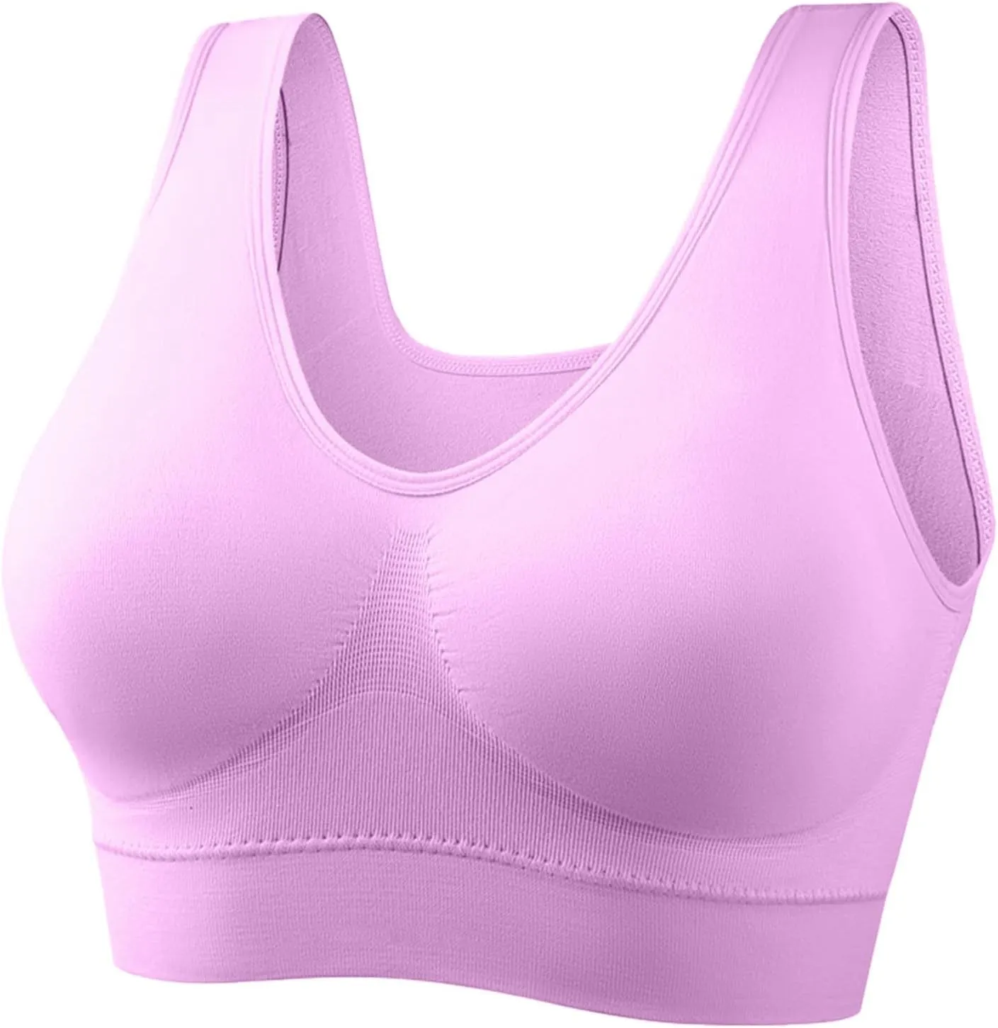 Bras for Women Large Size Underwear No Steel Ring Thin Bra Sports Yoga Underwear No Binding Underwear Purge Top