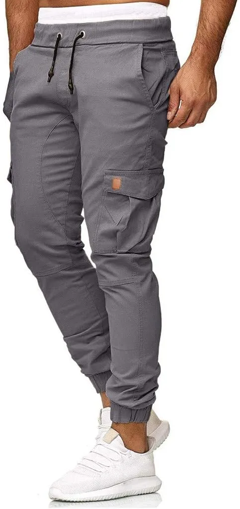 Cargo Pants for Men Big and Tall and Big & Tall Sizes Sweatpants for Men with Pockets Mens Casual Joggers Sweatpants