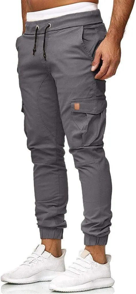 Cargo Pants for Men Big and Tall and Big & Tall Sizes Sweatpants for Men with Pockets Mens Casual Joggers Sweatpants