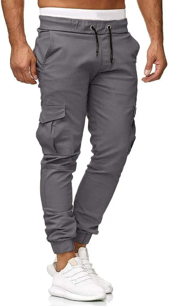Cargo Pants for Men Big and Tall and Big & Tall Sizes Sweatpants for Men with Pockets Mens Casual Joggers Sweatpants