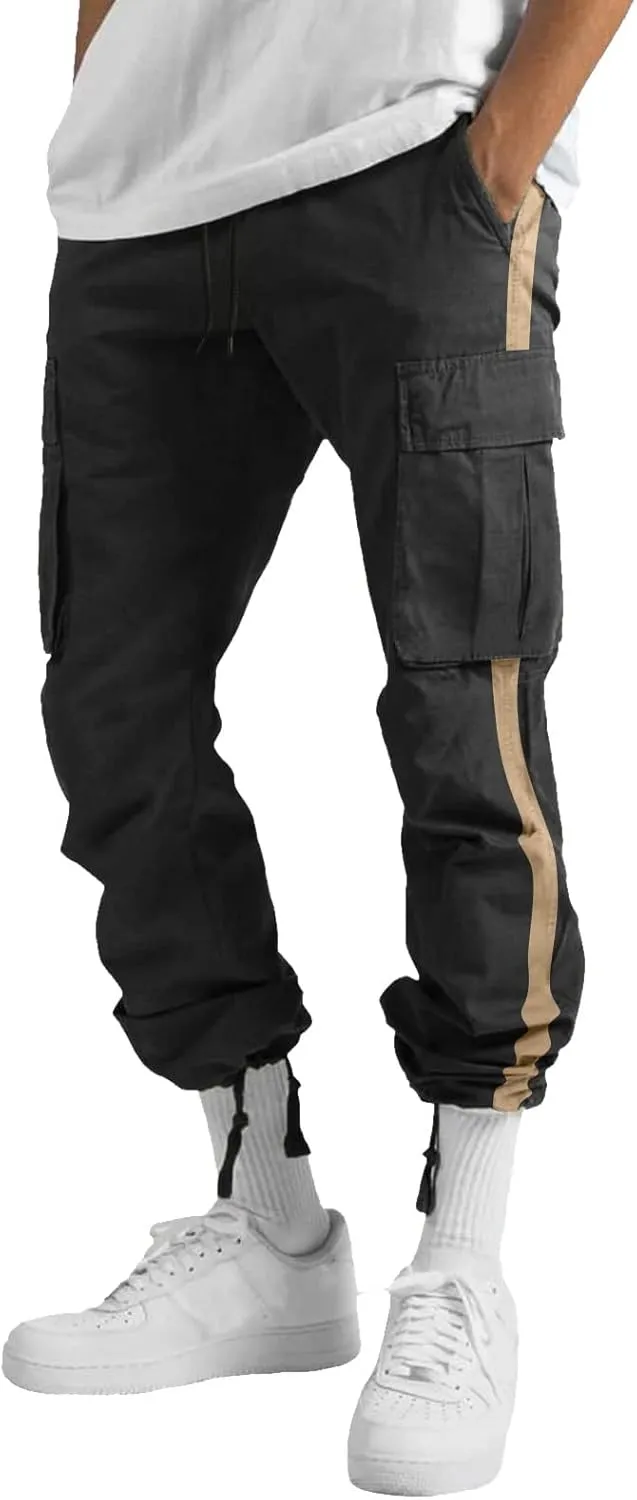 Cargo Sweatpants for Men Mens Lounge Pants Joggers for Men Track Pant Men's Jogging Pants Hiking Sweat Pants Fitness