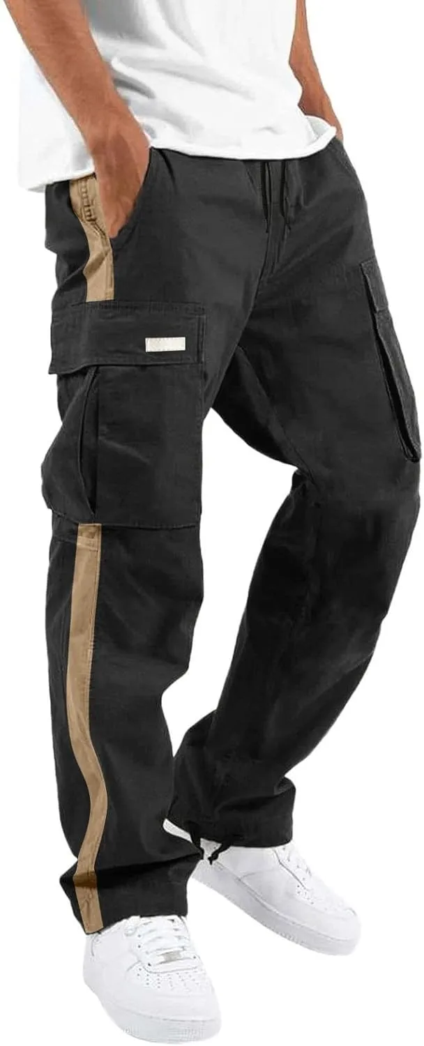 Cargo Sweatpants for Men Mens Lounge Pants Joggers for Men Track Pant Men's Jogging Pants Hiking Sweat Pants Fitness