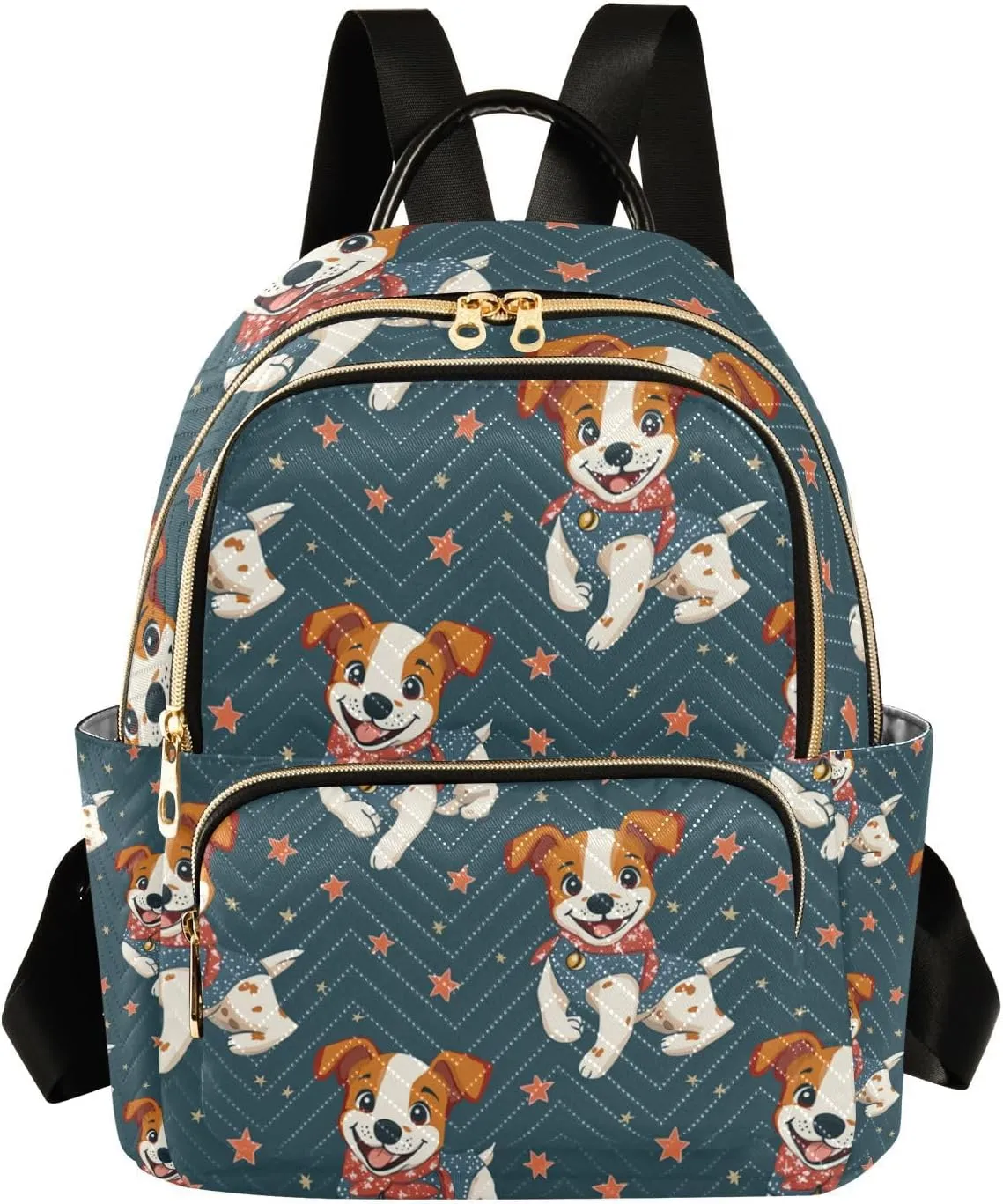 Cartoon Animal Dog Pet 14 Inch multipurpose laptop bag for women backpack diaper bag for business