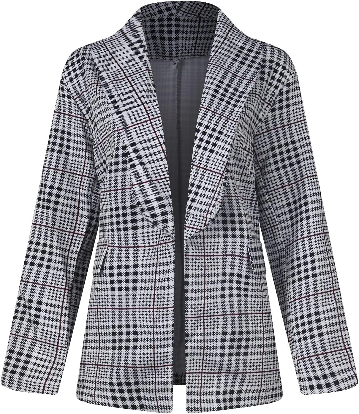 ChicCrate Blazer Jackets for Women Casual Long Sleeve Elegant Work Office Jacket Open Front Cardigan Outwear