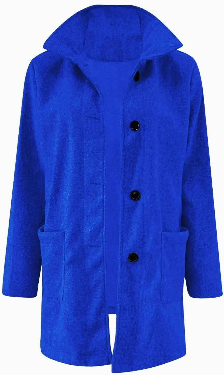 ChicCrate Women trench Coat Winter Long Jacket casual elegant peacoat trendy overcoat Outwear