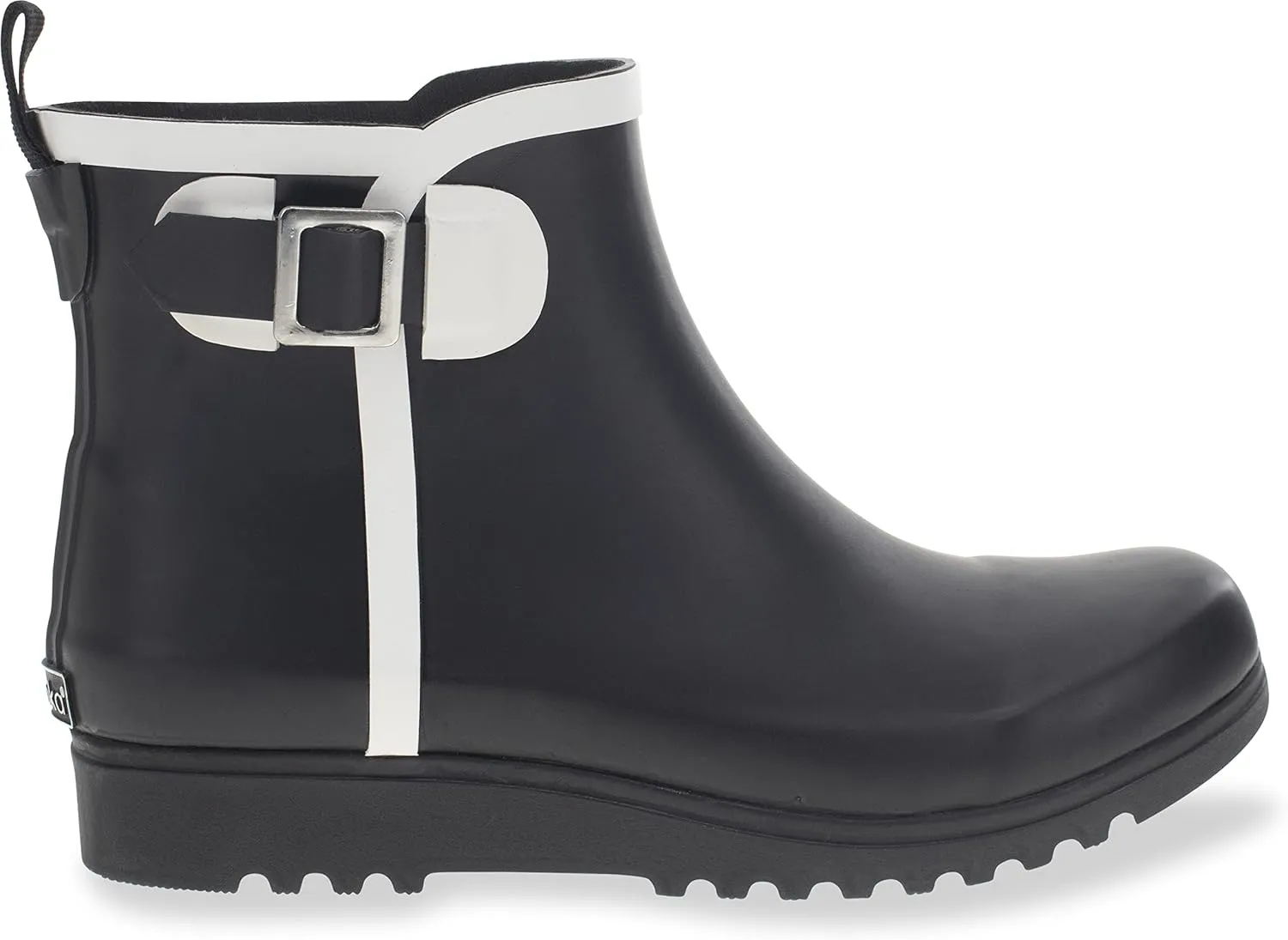 Chooka Women's Waterproof Buckle Bootie Rain Boot