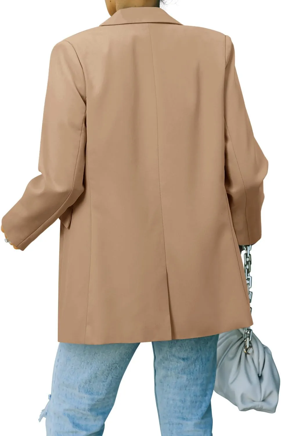 CRAZY GRID Women Business Casual Blazers with Lined Professional Work Suit Jacket with Pockets