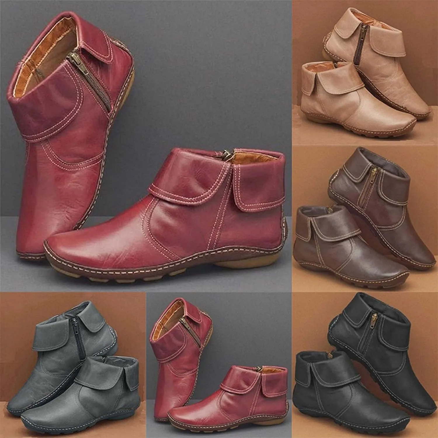 Cute Boots Womens Western Booties Nude Boots Womens Black Chunky Boots Womens Flat Booties and Ankle Boots Womens Ankle Booties Low Heel