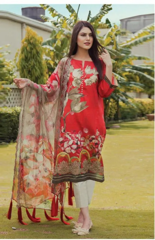 Cyra Fashion Launched Anabia Jam Cotton Embroidery Work Casual Wear Salwar Suits
