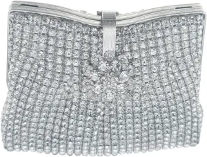 Dazzling Crystal Rhinestone Evening Clutch Bag Handbag Cocktail Prom Wedding Formal Purse (#E200RBcs)