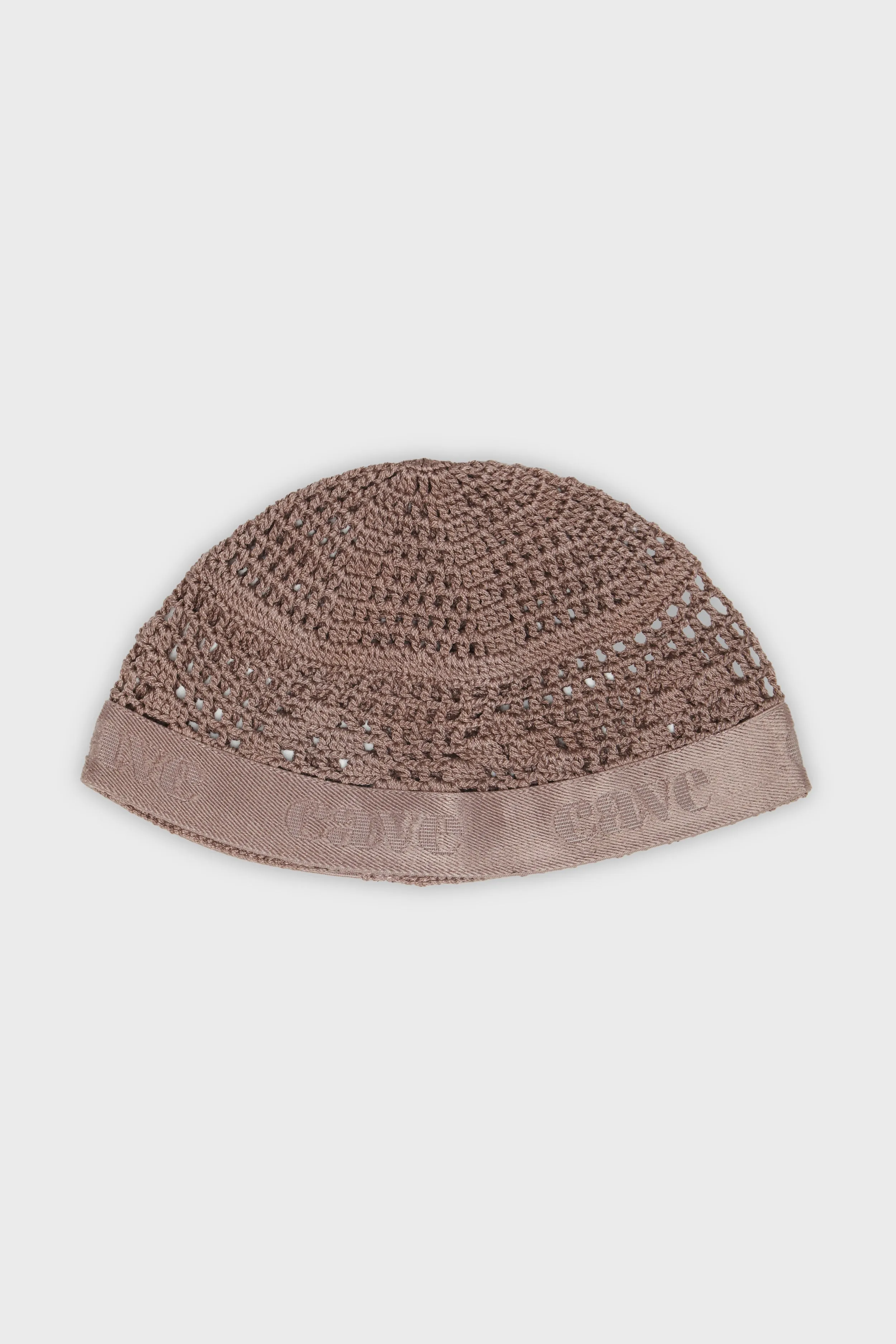 Deep Taupe Cotton Kuwaiti Kufi