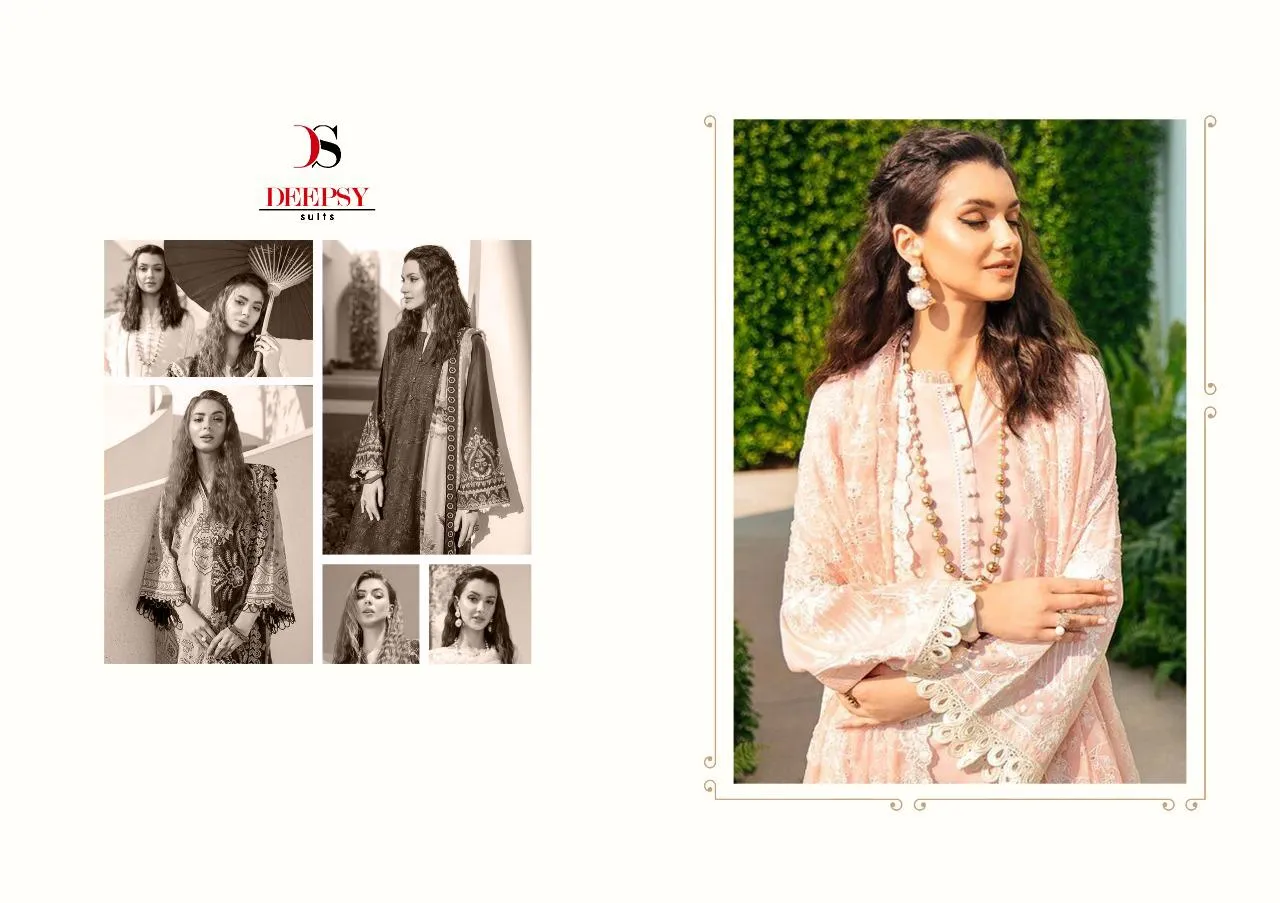 Deepsy Suit Presents Flora Cotton Embroidery Work Casual Wear Salwar Suits