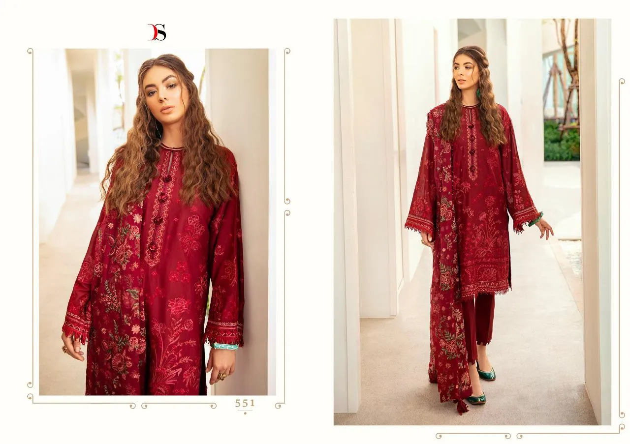 Deepsy Suit Presents Flora Cotton Embroidery Work Casual Wear Salwar Suits