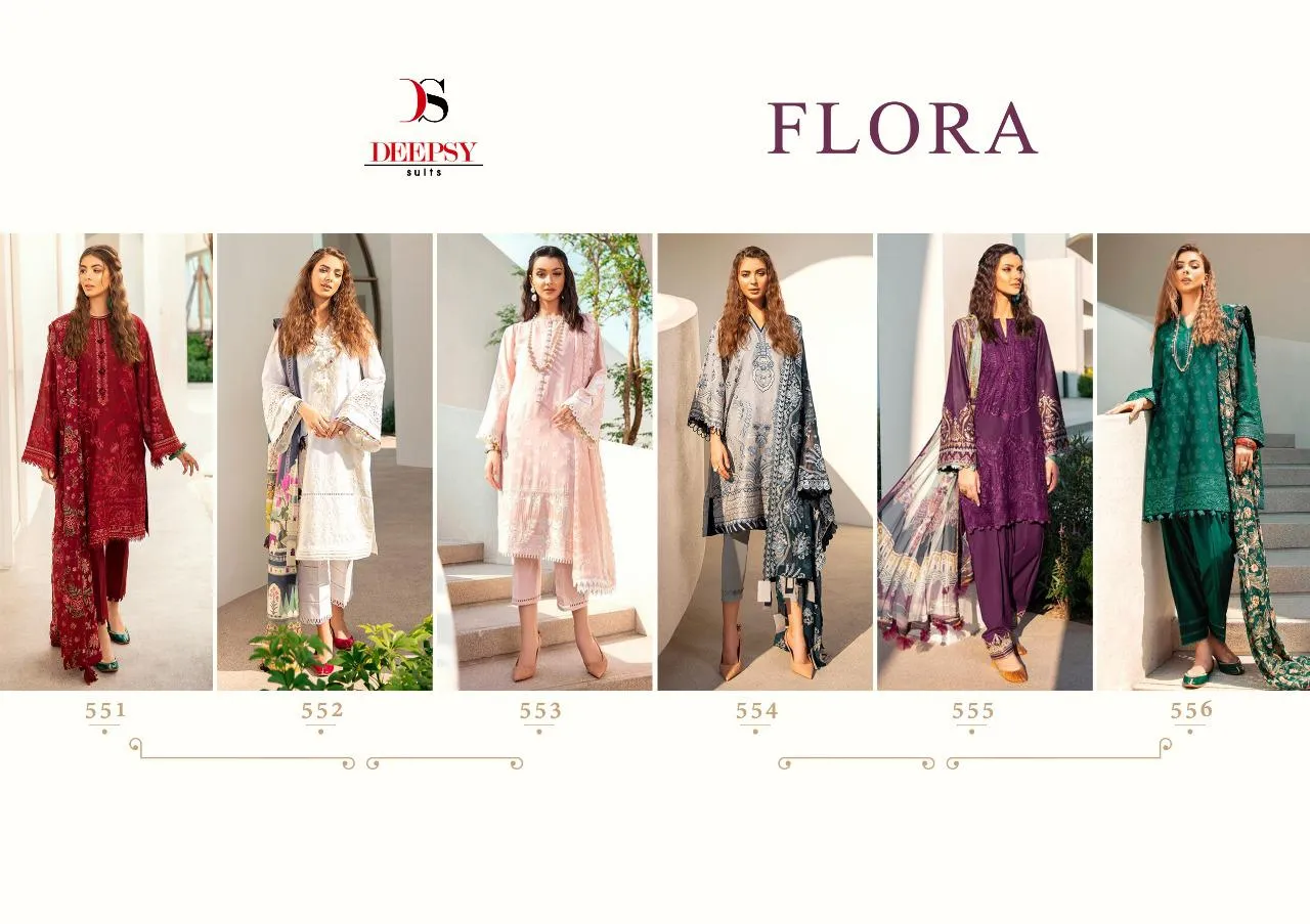 Deepsy Suit Presents Flora Cotton Embroidery Work Casual Wear Salwar Suits
