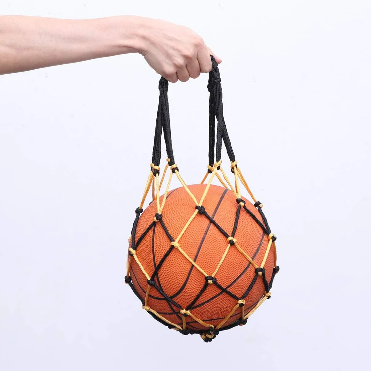 Drawstring Ball Mesh Net - Basketball Mesh Net Nylon Soccer Carrier Bag Drawstring Storage Bag For Basketball Pocket