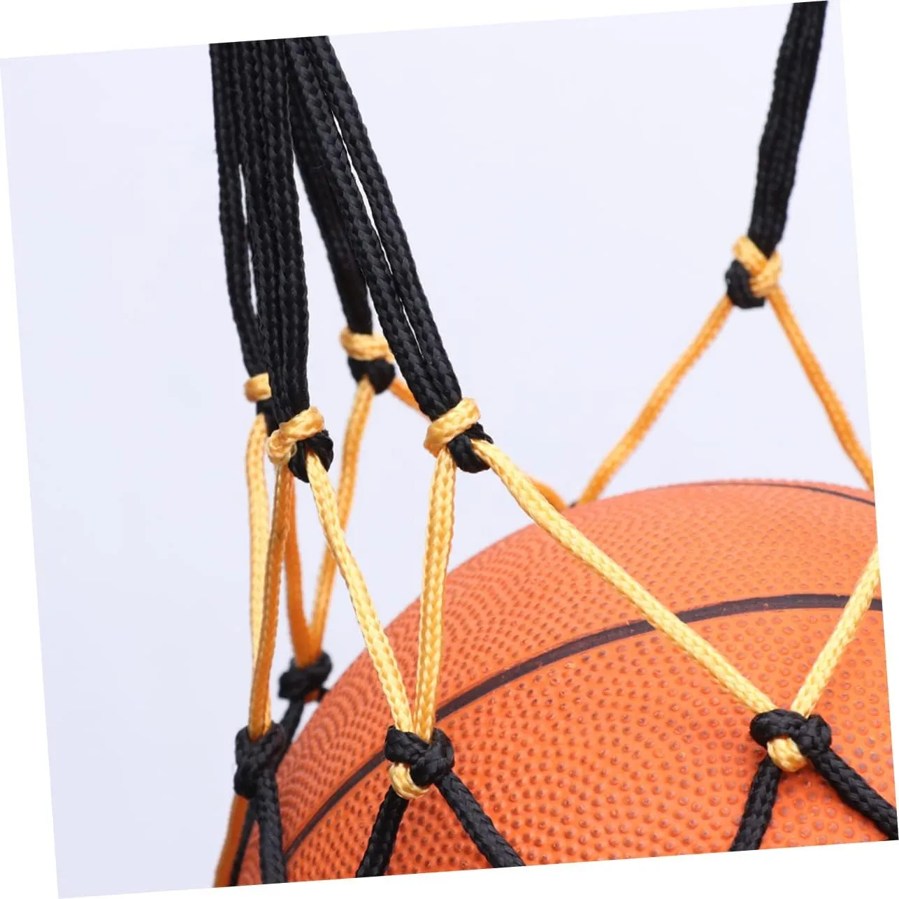 Drawstring mesh ball bag Net mesh beach bag Basketball Equipment Bags basketball holder bag Soccer Bag soccer ball bag storage single ball football bag mesh bag Braided rope