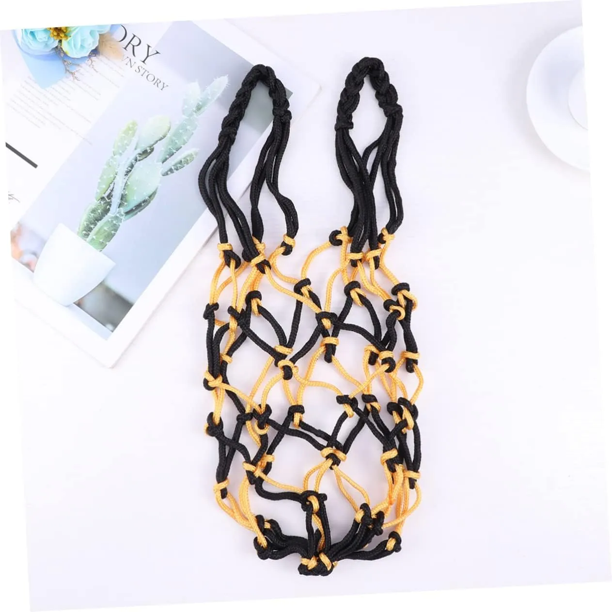 Drawstring mesh ball bag Net mesh beach bag Basketball Equipment Bags basketball holder bag Soccer Bag soccer ball bag storage single ball football bag mesh bag Braided rope