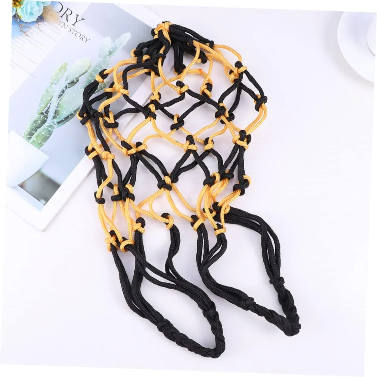 Drawstring soccer ball net Basketball Net Basketball Mesh Net Bag basket ball net basketball mesh bag Single Ball Carrier for Volleyball mesh ball bag carry basketball bag