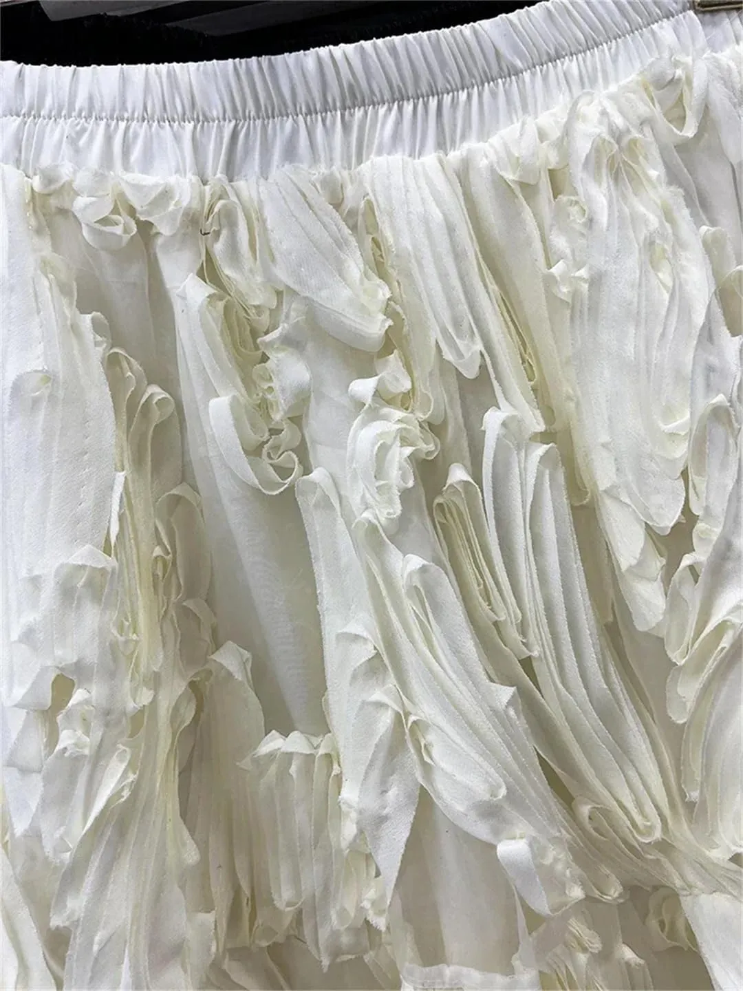 Fashion Maxi Skirt Women Floral Patchwork Elegant Skirts A-Line High Waist Skirt Pleated A-Line Swing Midi Skirt